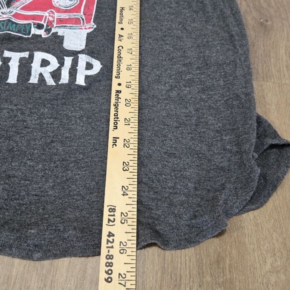 Eighty Eight 88 USA Womens Roatrip Car Graphic Print Shirt Size 1XL - Picture 5 of 7